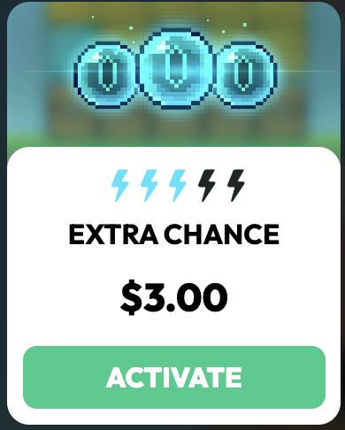 MineDrop Extra Chance Aktivierung